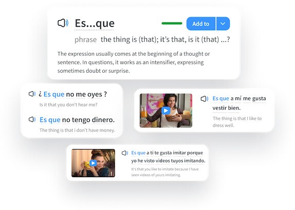 Words and phrases with images, definitions and examples